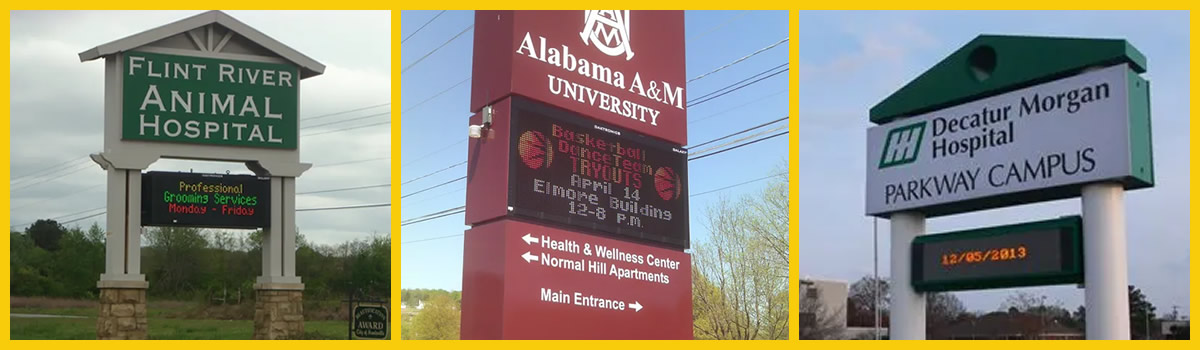 Electronic Message Center Signs